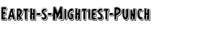 Earth’s Mightiest Punch Regular.ttf