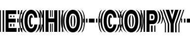 Echo Regular.ttf