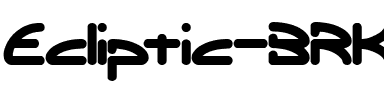 Ecliptic BRK Regular.ttf