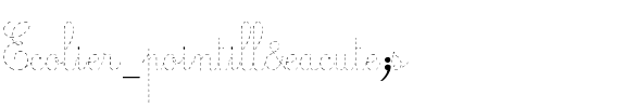 Ecolier_pointillés Regular.ttf