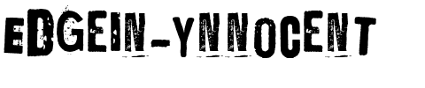 Ed_Gein Ynnocent.otf