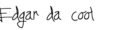 Edgar da cool Regular.ttf