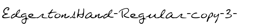 EdgertonsHand Regular.ttf