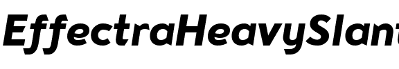 EffectraHeavySlant Regular.ttf