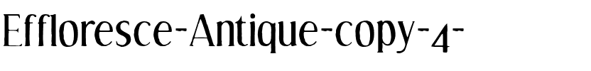 Effloresce Antique Regular.ttf