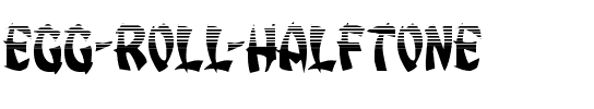Egg Roll Halftone Regular.ttf