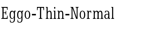 Eggo Thin Normal.ttf
