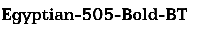 Egyptian505 BT Bold.ttf