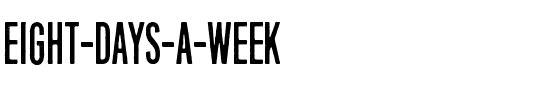 Eight Days A Week Normal.ttf