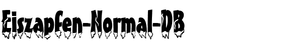 Eiszapfen DB Normal.ttf