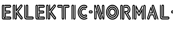 Eklektic-Normal Th Regular.ttf