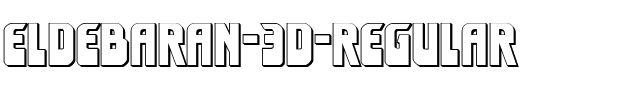 Eldebaran 3D Regular.ttf