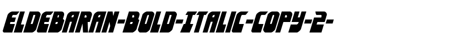Eldebaran Bold Italic Bold Italic.ttf