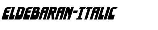 Eldebaran Italic Italic.ttf