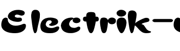 Electrik Ex Regular.ttf