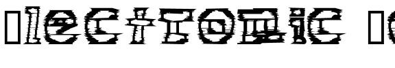 Electronic Cobbler Regular.ttf