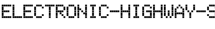 Electronic Highway Sign Regular.ttf