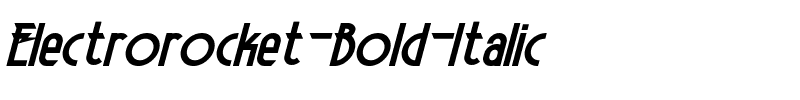 Electrorocket Bold Italic.ttf
