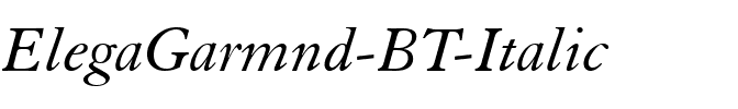 ElegaGarmnd BT Italic.ttf