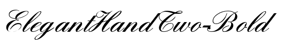 ElegantHandTwo Bold.ttf