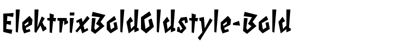 ElektrixBoldOldstyle Bold.ttf