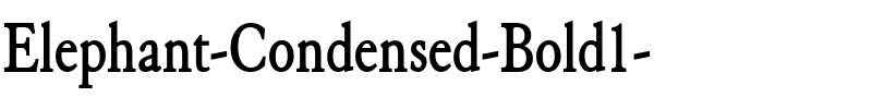 Elephant-Condensed Bold.ttf