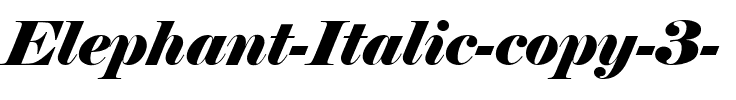 Elephant Italique.ttf