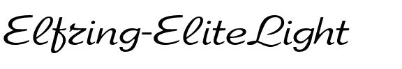Elfring EliteLight Regular.ttf