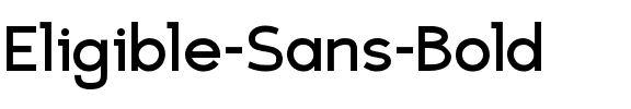 Eligible Sans Bold.ttf