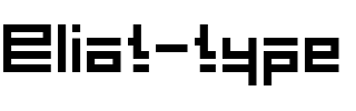 Eliot type Regular.ttf