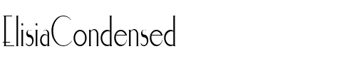 ElisiaCondensed Regular.ttf