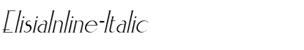ElisiaInline Italic.ttf