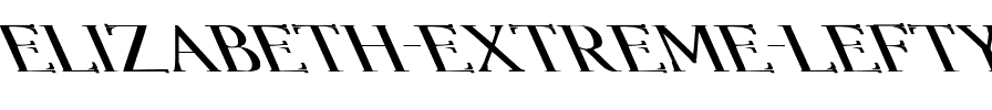 Elizabeth Extreme Lefty Bold.ttf