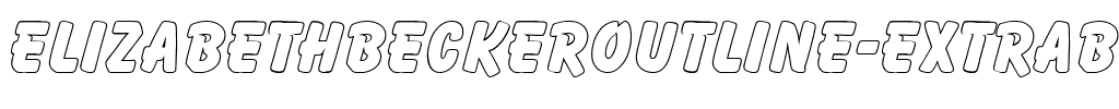 ElizabethBeckerOutline ExtraBold.ttf