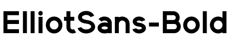 Elliot Sans Bold Regular.ttf
