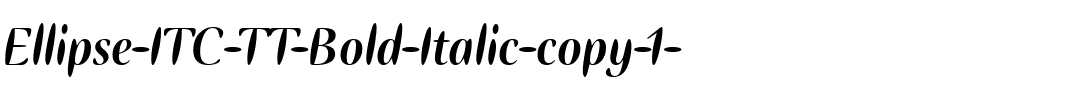 Ellipse ITC TT Bold Italic.ttf