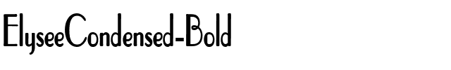 ElyseeCondensed Bold.ttf