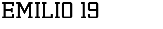 Emilio 19 Regular.ttf