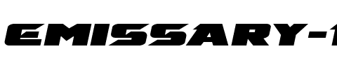 Emissary Italic Italic.ttf