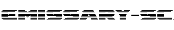 Emissary Scanlines Regular.ttf