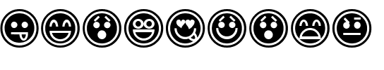 Emoticons Outline Regular.ttf