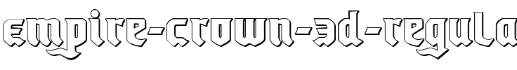 Empire Crown 3D Regular.ttf