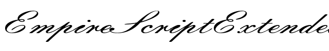EmpireScriptExtended Regular.ttf