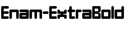 Enam ExtraBold.ttf
