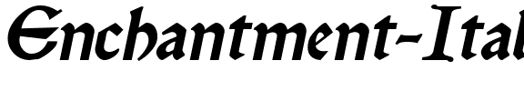 Enchantment Italic.ttf