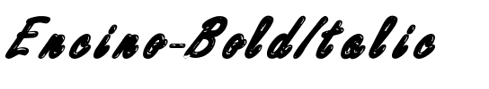 Encino BoldItalic.ttf