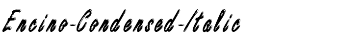 Encino Condensed Italic.ttf