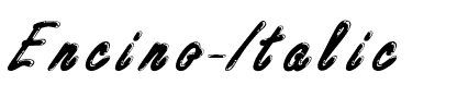 Encino Italic.ttf