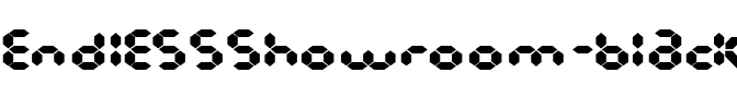EndlessShowroom  Black.ttf
