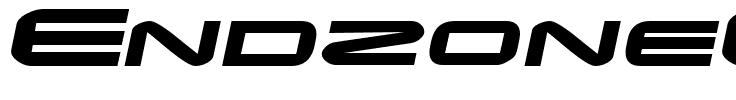 EndzoneExtended Oblique.ttf